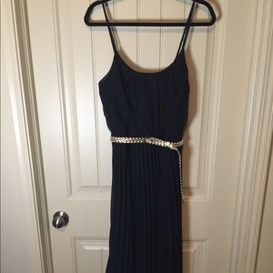 Bethany Pleated Maxi Dress